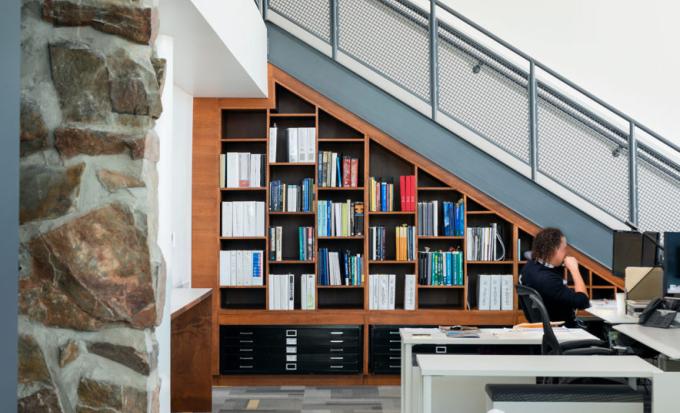 Cuningham Group Phoenix Office Interior Reference Library