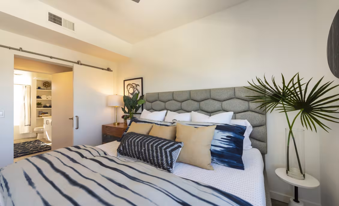 BEdroom of living unit