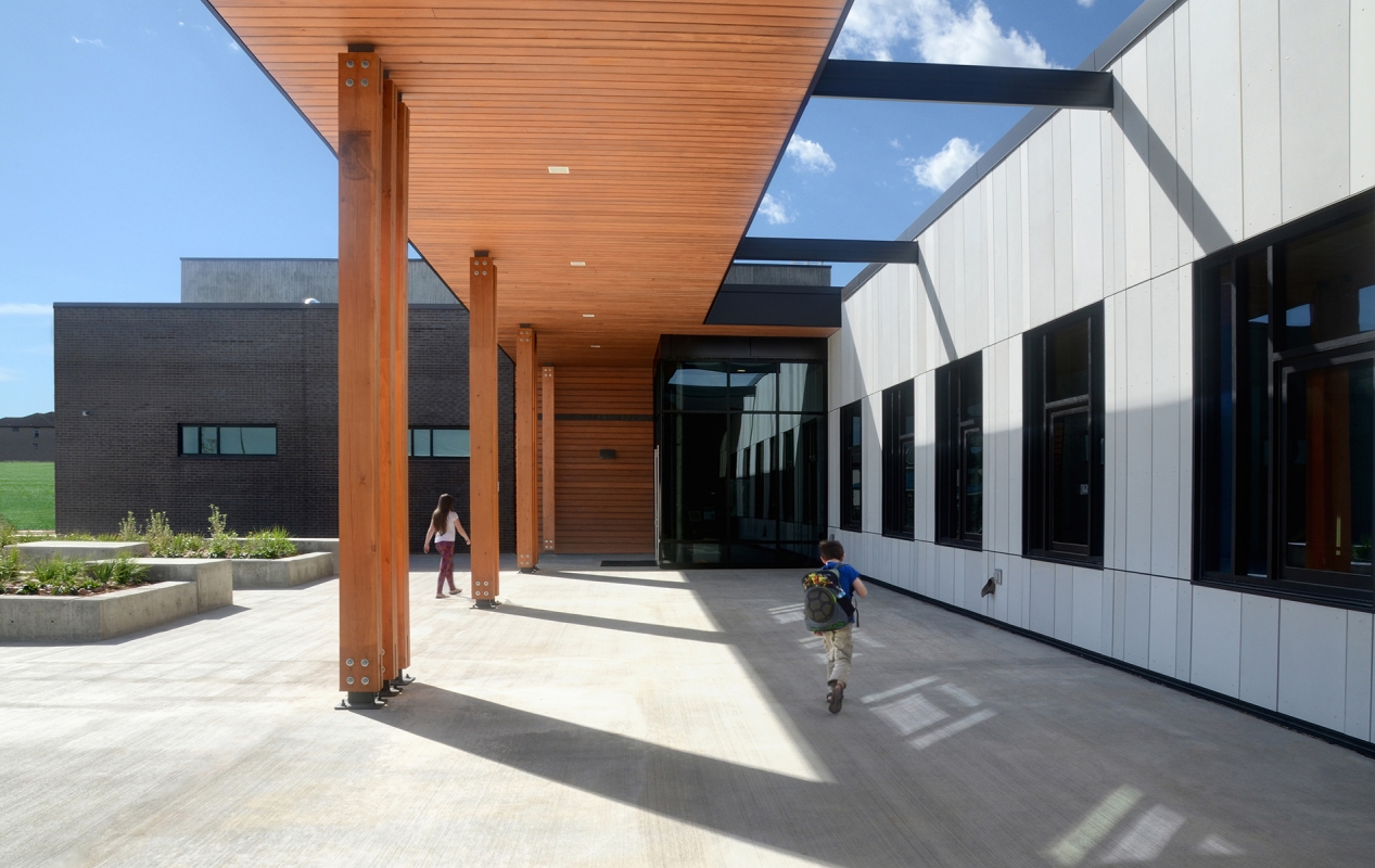 Meadowlark School Front Entry