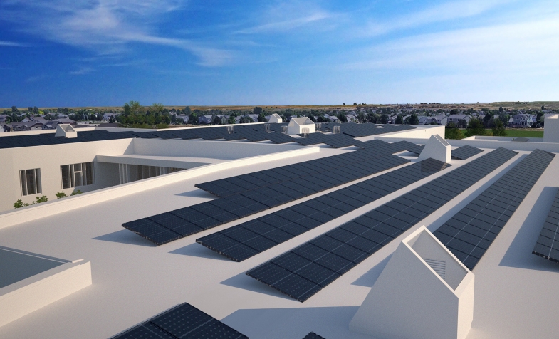 Designing with Natural Ventilation: Rooftop Render